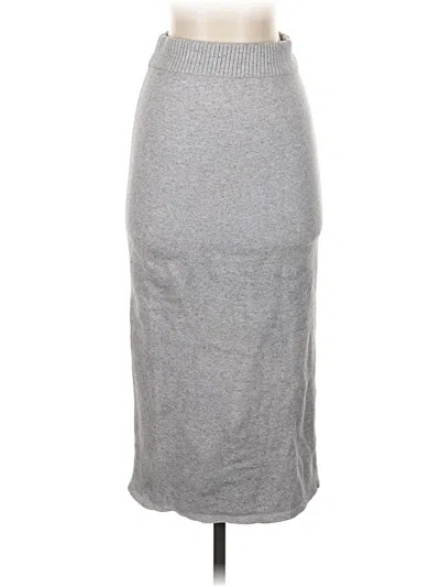 Pre-owned Express Casual Skirt In Gray