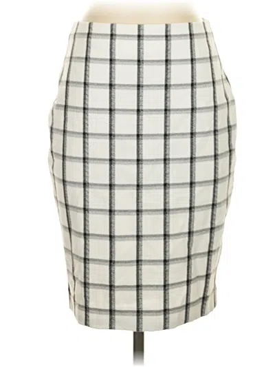 Pre-owned Express Casual Skirt In Gray
