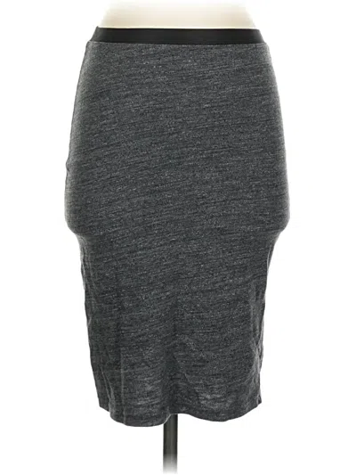 Pre-owned Express Casual Skirt In Gray