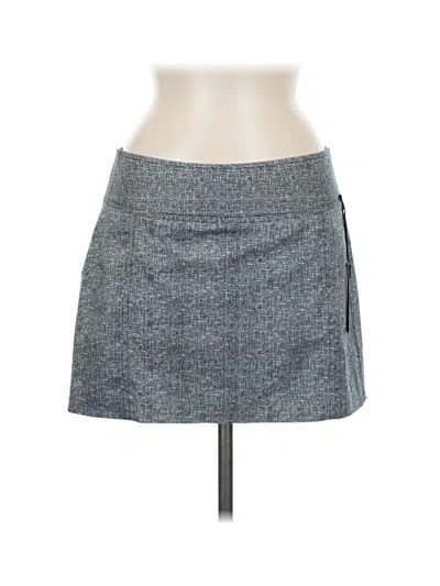 Express Casual Skirt In Gray