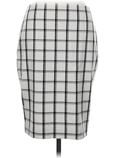 Pre-owned Express Casual Skirt In Gray