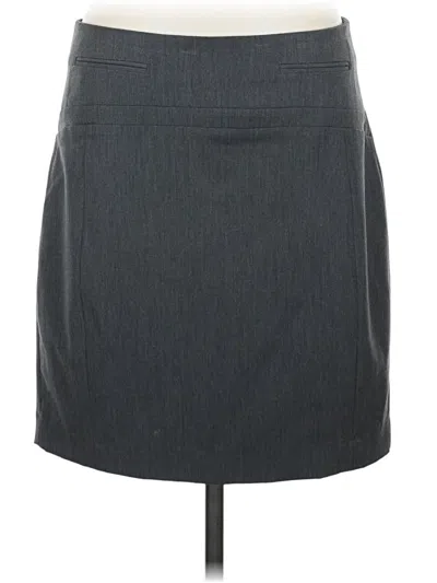 Pre-owned Express Casual Skirt In Gray