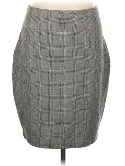 Pre-owned Express Casual Skirt In Gray