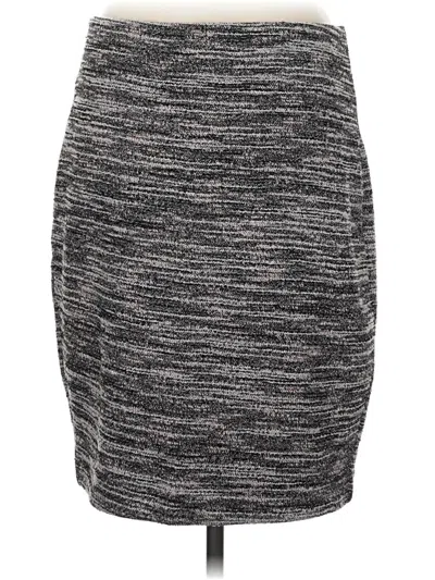 Pre-owned Express Casual Skirt In Gray