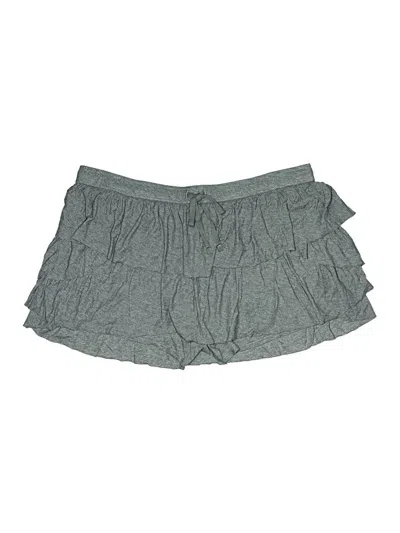 Pre-owned Express Casual Skirt In Gray