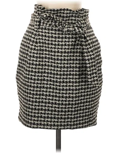Pre-owned Express Casual Skirt In Gray
