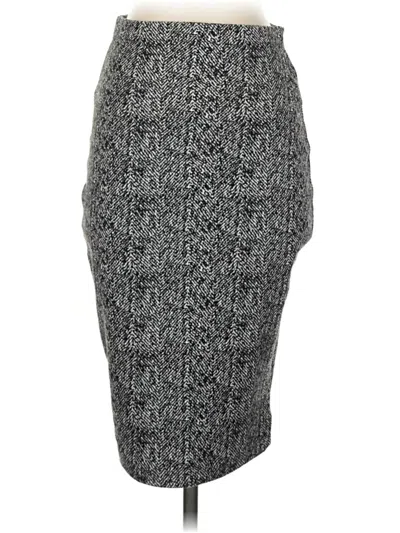 Pre-owned Express Casual Skirt In Gray