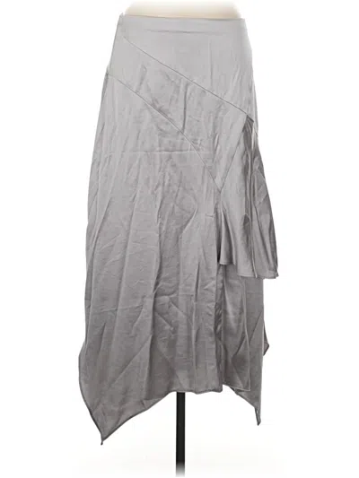 Pre-owned Express Casual Skirt In Gray