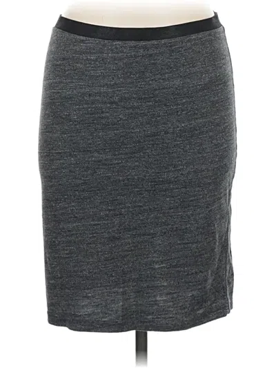 Pre-owned Express Casual Skirt In Gray