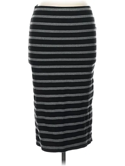 Pre-owned Express Casual Skirt In Gray