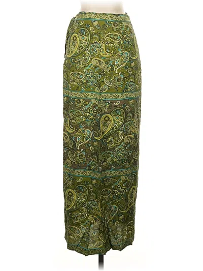 Pre-owned Express Casual Skirt In Green