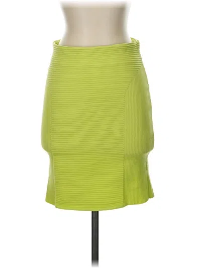 Pre-owned Express Casual Skirt In Green