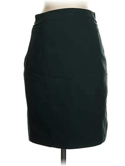 Pre-owned Express Casual Skirt In Green