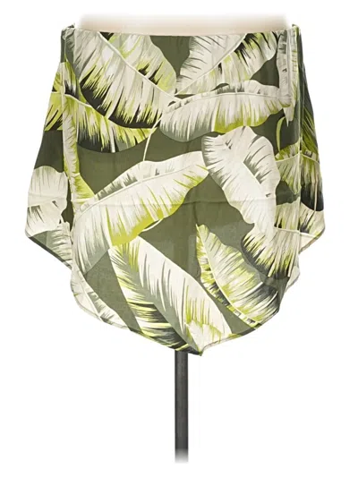 Express Casual Skirt In Green