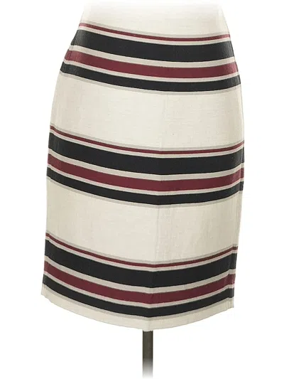 Pre-owned Express Casual Skirt In Ivory