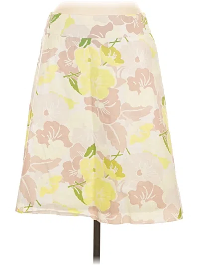 Pre-owned Express Casual Skirt In Ivory