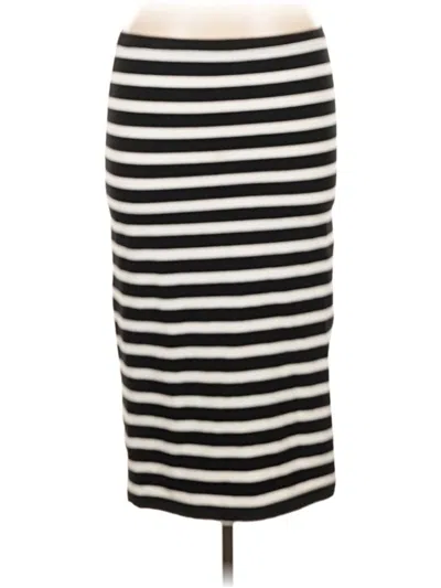 Pre-owned Express Casual Skirt In Ivory
