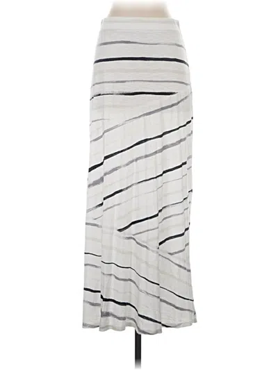 Pre-owned Express Casual Skirt In Ivory