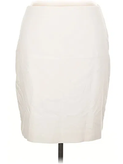 Pre-owned Express Casual Skirt In Ivory
