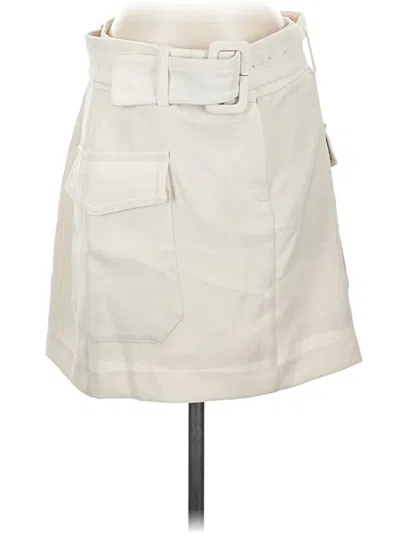 Express Casual Skirt In White
