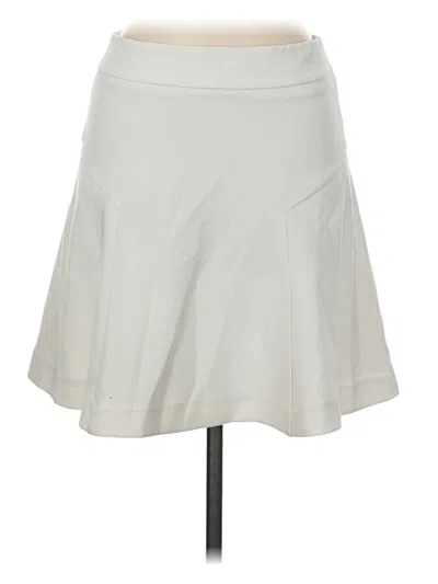 Pre-owned Express Casual Skirt In Ivory