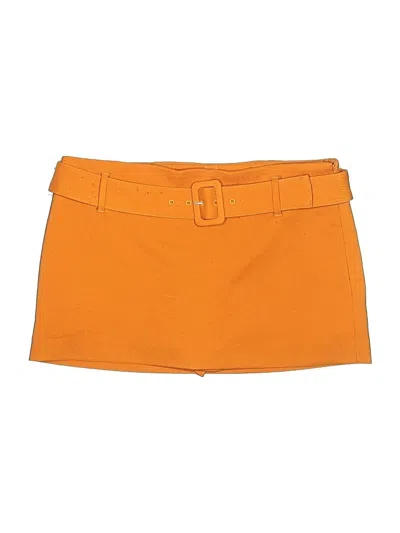 Pre-owned Express Casual Skirt In Orange