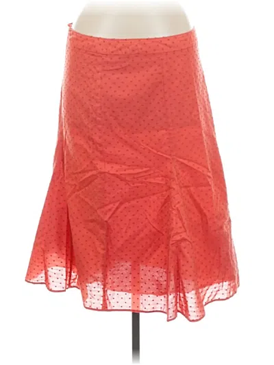 Pre-owned Express Casual Skirt In Orange
