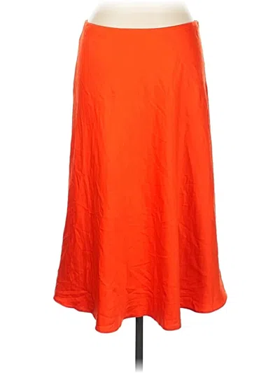 Pre-owned Express Casual Skirt In Orange