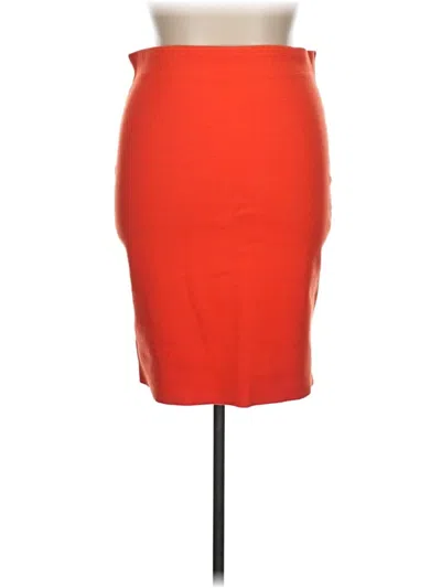 Pre-owned Express Casual Skirt In Orange