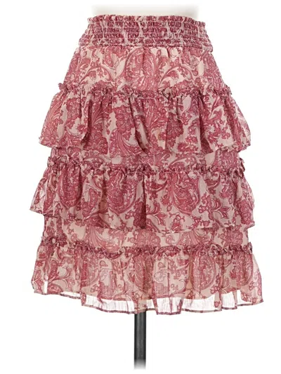 Pre-owned Express Casual Skirt In Pink