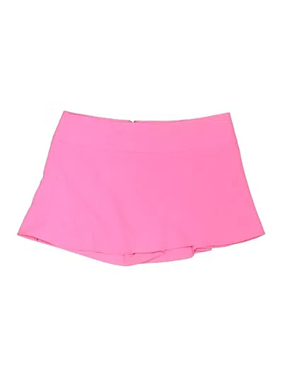 Pre-owned Express Casual Skirt In Pink