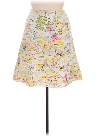Pre-owned Express Casual Skirt In Pink