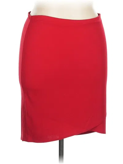 Pre-owned Express Casual Skirt In Red