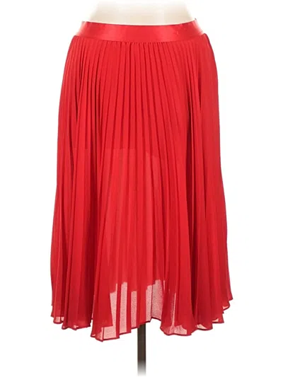 Pre-owned Express Casual Skirt In Red