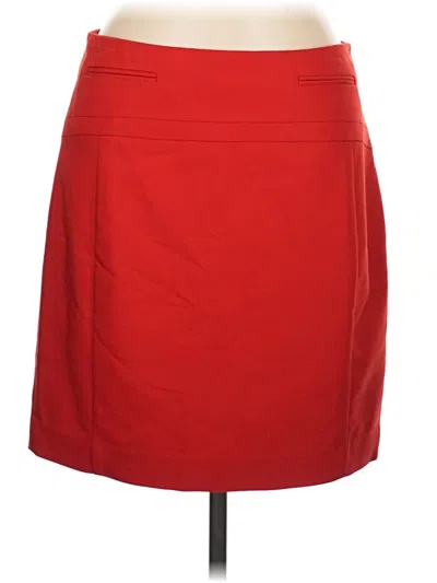 Pre-owned Express Casual Skirt In Red