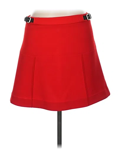 Pre-owned Express Casual Skirt In Red