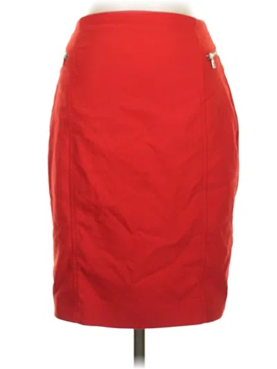 Pre-owned Express Casual Skirt In Red