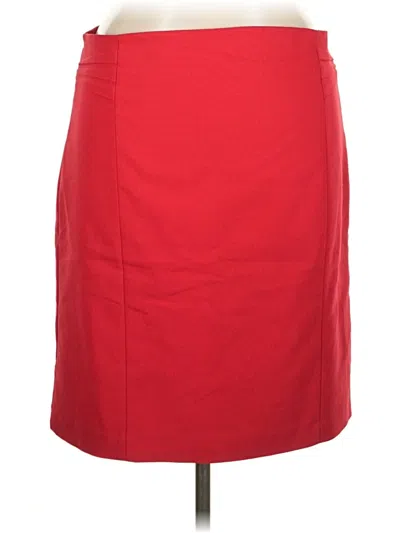 Pre-owned Express Casual Skirt In Red