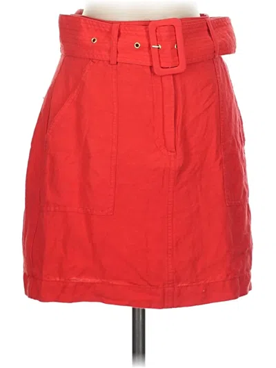 Pre-owned Express Casual Skirt In Red