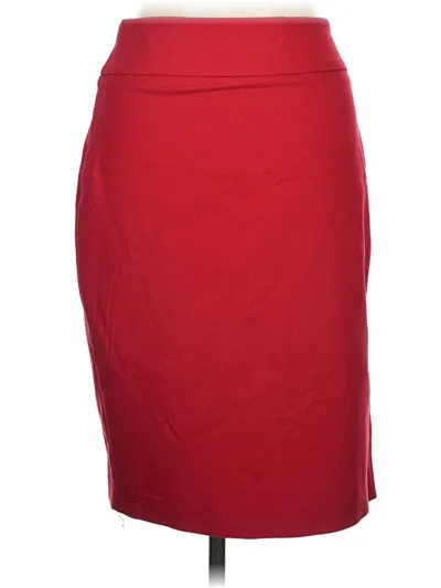 Pre-owned Express Casual Skirt In Red