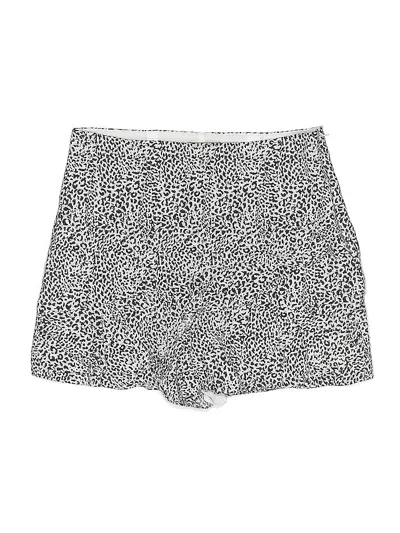 Pre-owned Express Casual Skirt In Silver