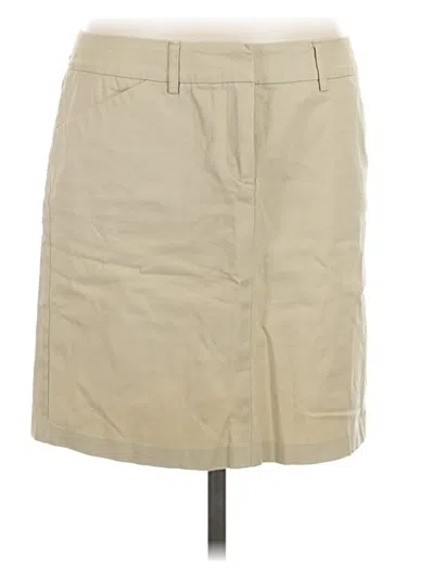 Pre-owned Express Casual Skirt In Tan