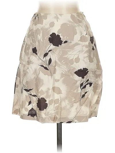 Pre-owned Express Casual Skirt In Tan