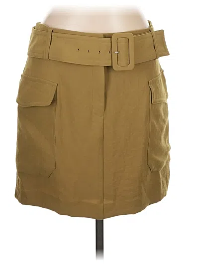 Pre-owned Express Casual Skirt In Tan