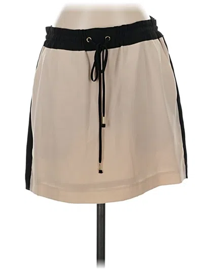 Pre-owned Express Casual Skirt In Tan