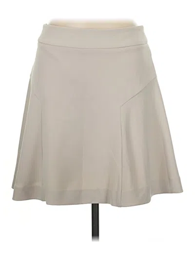 Pre-owned Express Casual Skirt In Tan