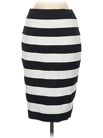 Pre-owned Express Casual Skirt In White