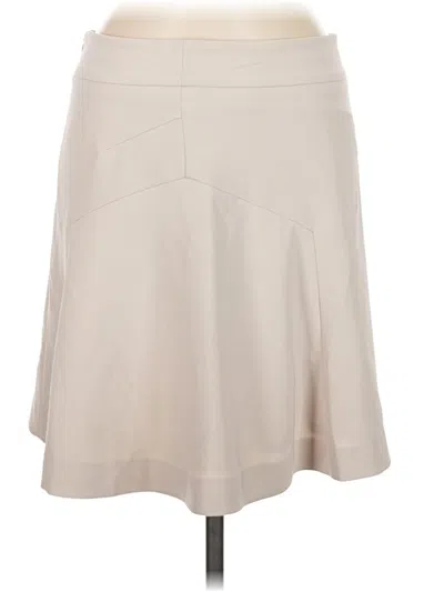Pre-owned Express Casual Skirt In White