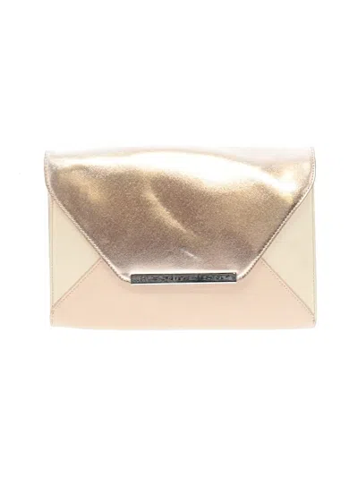 Pre-owned Express Clutch In Gold
