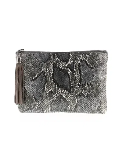 Pre-owned Express Clutch In Gray